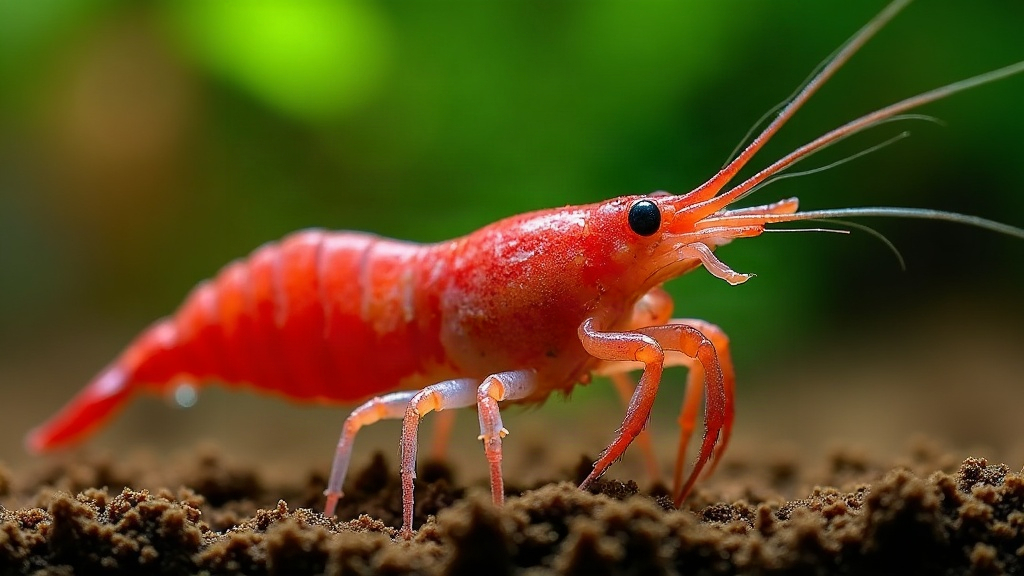 How to Keep Red Cherry Shrimp Vibrant in a Walstad Dirt Tank