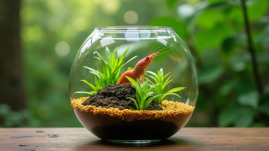 Low-Tech Walstad Bowl with Shrimp: 30-Day Dry Start Log