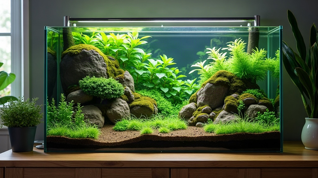 Moving a Planted Aquarium Upstairs Without Unseating Hardscape