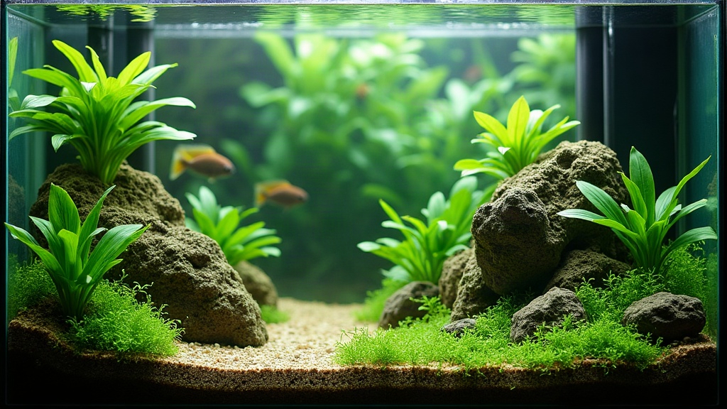 Spring Diatom Bloom Control in a Recently Rescaped Low-Tech Tank